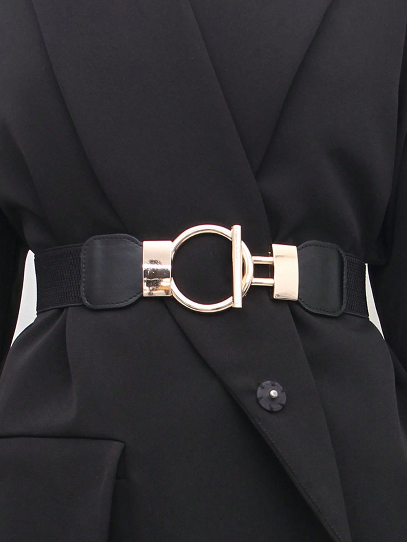 1pc Women's Stretchy Waist Belt For Dress - Image 2