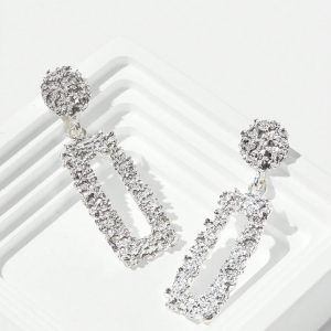 Square Drop Earrings