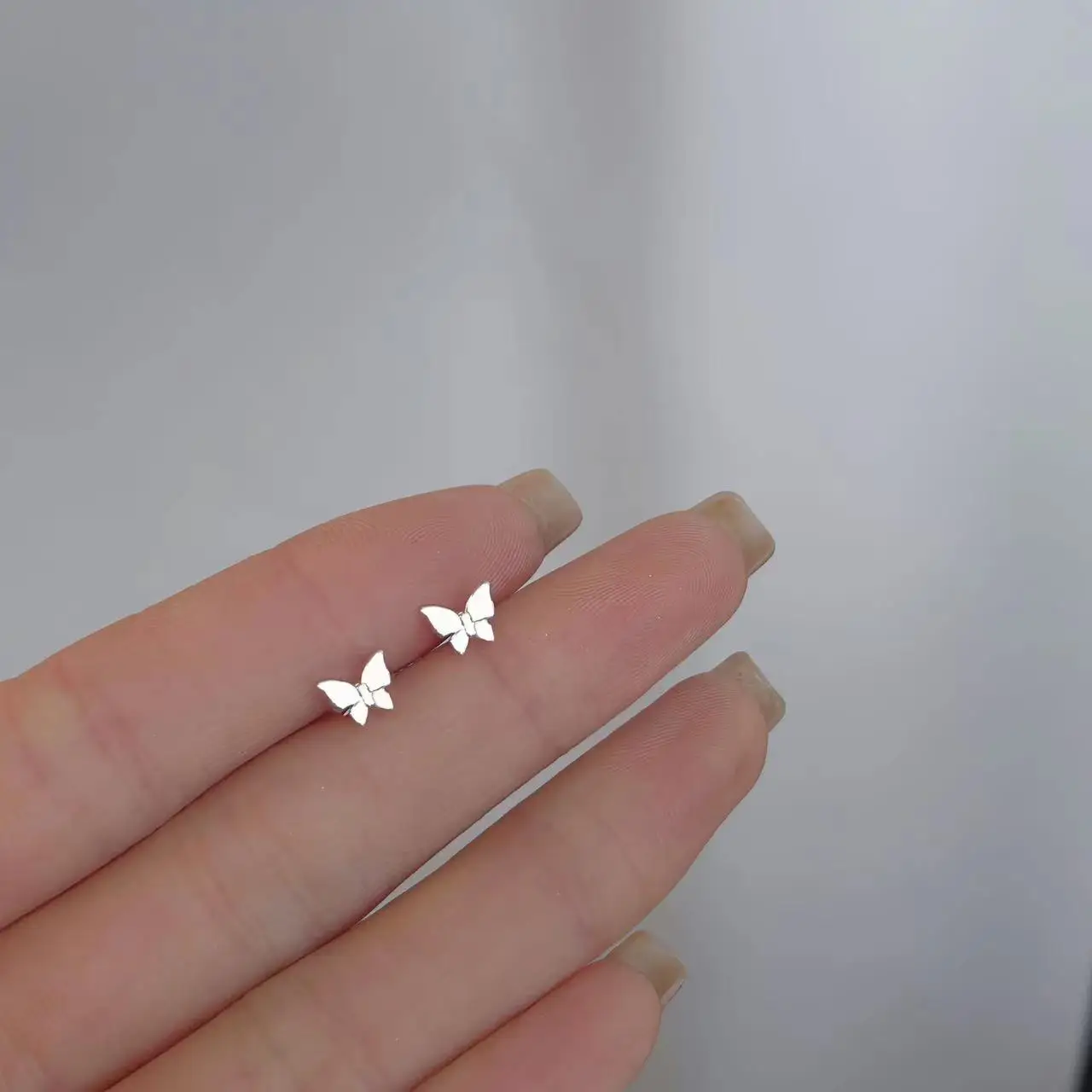New Heart Stud Earrings for Women Hypoallergenic Daily Wear Minimalist Cute Star Silver Color Ear Girls Pierc Jewelry Gifts - Image 4