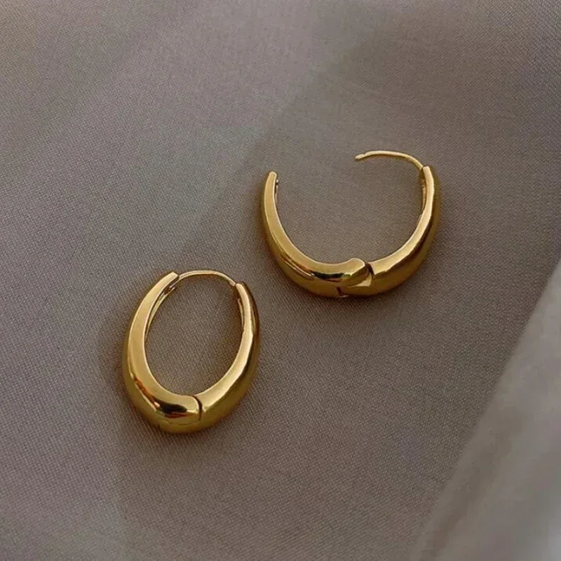 2023 Hot Sale Fashion Metal Drop Earrings for Woman Vintage Hoop Earring Trend Classic Party Wedding Pendant Jewelry Gift - Image 6
