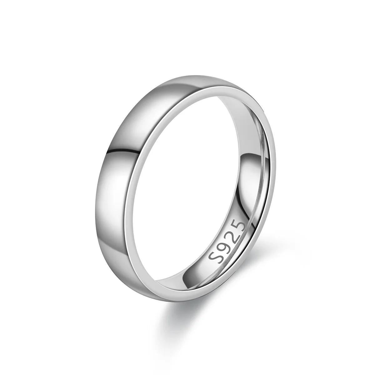 Gold Plated Ring Colour Fashion Women's Simple Couple's Wedding Ring Engagement Jewellery Gift - Image 3