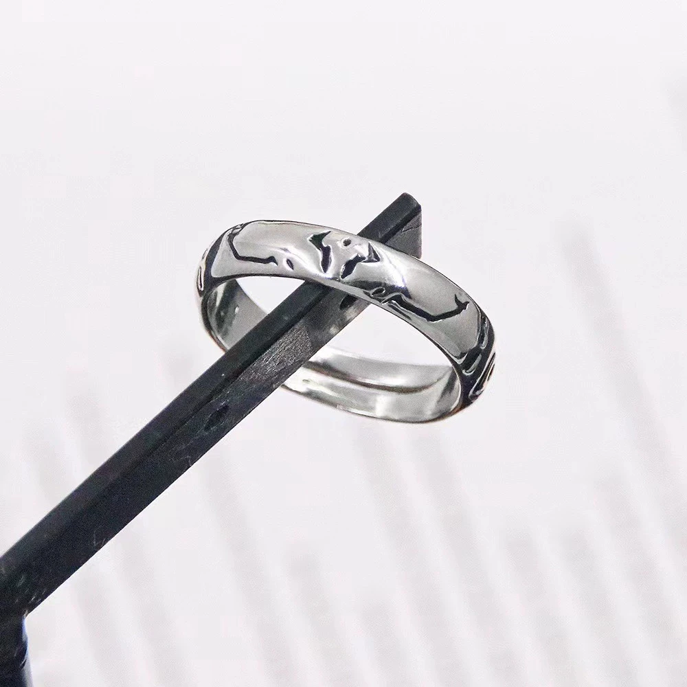 Anime Jujutsu Kaisen Ryomen Sukuna Itadori Yuji Ring Cosplay Metal Opening Adjustable Unisex Rings Jewelry Prop Accessories Gift - Image 4