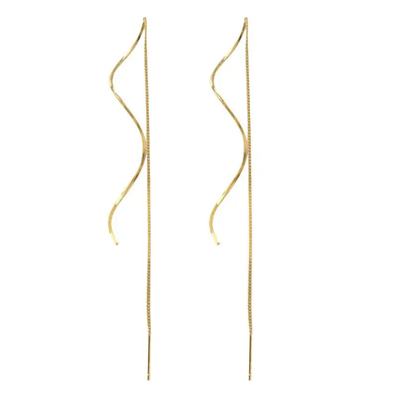 2PC Women's Fashion Simple Light Luxury Earrings Jewelry Accessories Suitable for Date, Party, Festival Gifts - Image 3
