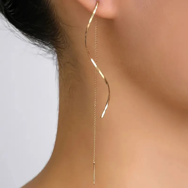 2PC Women's Fashion Simple Light Luxury Earrings Jewelry Accessories Suitable for Date, Party, Festival Gifts